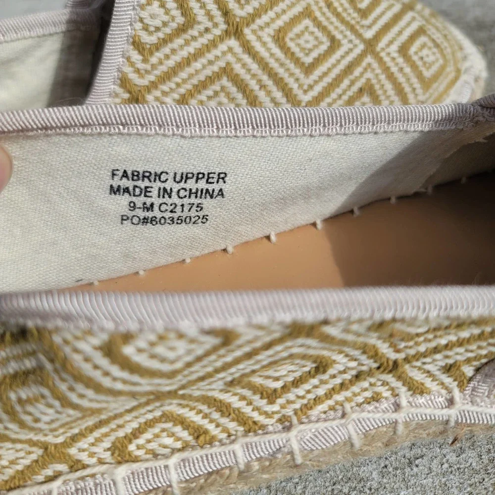 J. Crew embroidered espadrilles size 9 Cute Flats